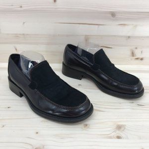 Neiman Marcus Vero Cuoio Men's Brown Dress Shoes Loafers size 8 US 41 EU